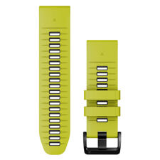 Garmin Austauscharmband, Quickfit 26'', Silicone, Electric Lime/Graphite