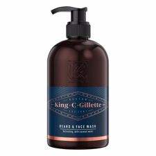 King C. Gillette, šampon za bradu i lice, 350 ml