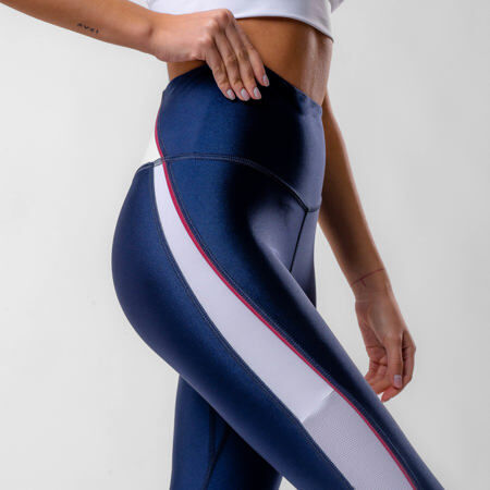 Womens blue hot sale leggings