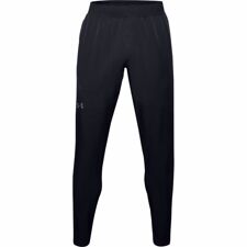 UA Unstoppable Tapered Pants, Black/Pitch Grey 