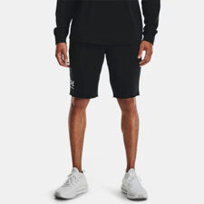 UA Rival Terry Shorts, Midnight Navy/Onyx White 