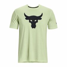 UA Project Rock Brahma Bull SS Shirt, Phosphor Green 