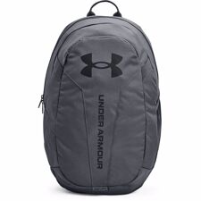 UA Hustle Lite Backpack, Pitch Grey/Black