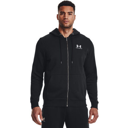 Under armour black hotsell zip up