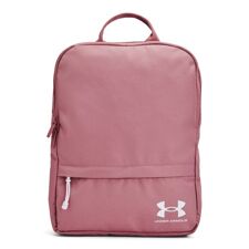 UA Loudon Small Backpack, Pink Elixir/White