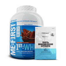 1st Whey, 2270 g + Magnesium Citrate Powder, 250 g AKTION