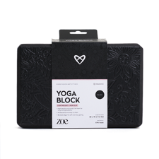 ZOE, Premium Yoga Block, Black