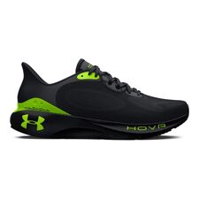 UA HOVR Machina 3 Running Shoes, Black/Lime Surge 