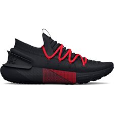 UA HOVR Phantom 3 Running Shoes, Black/Bolt Red 