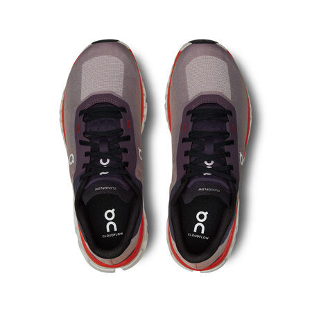 On Cloudflow 4 Women's Runnings Shoes, Quartz/Flame, ON