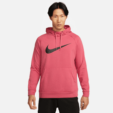 Nike Dri-Fit Swoosh Hoodie, Adobe/Black 