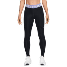 Nike Pro 365 Women's Leggings, Black/Lilac Ice/White 