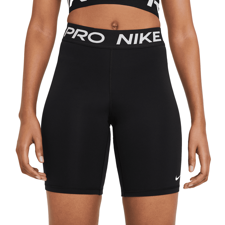Nike Women's Pro 365 8in Shorts, Black/White 