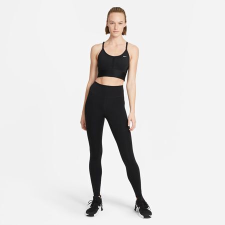 Nike Flyknit Indy Compression Adjustable Strappy Black White