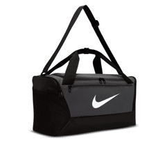 Nike Brasilia 9.5 Training Small Duffle Bag, Flint Grey/Black/White