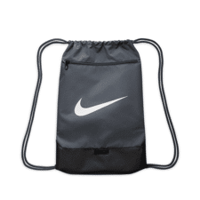 Nike Brasilia 9.5 Gymsack, Flint Grey/Black/White