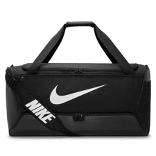 Nike Brasilia 9.5 Training Large Duffle Bag, Black/White