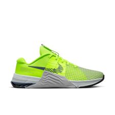 Nike Metcon 8 Training Shoes, Volt/Diffused Blue/ Wolf Grey/Photon Dust 