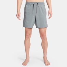 Nike Dri-FIT Unlimited 7-Inch Shorts, Smoke Grey/Black 