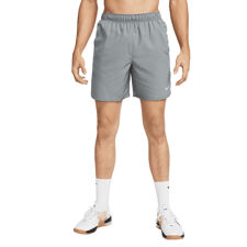 Nike Dri-FIT Challenger 7in Shorts, Smoke Grey/Reflective Silver 