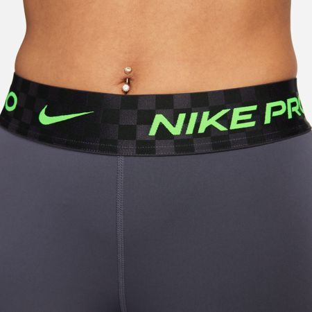 Nike Pro Athletic Leggings | Sweet Green and Blue Design