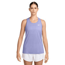 Nike Women's Tank Dri-FIT Racerback Tank, Lilac/Ice  
