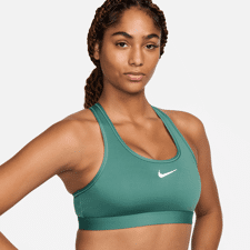 Nike Swoosh Padded Women’s Bra, Bicoastal/White 