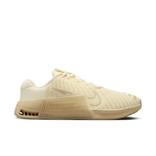Nike Metcon 9 Women's Workout Shoes, Alabaster/Desert Khaki/Team Gold 