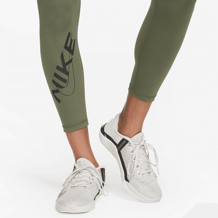 Khaki nike pro leggings on sale