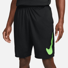 Nike Dri-FIT Totality Studio '72 Unlined Versatile 9In Shorts, Black/Lime 