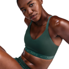 Nike Women's Indy Medium Support Padded Bra, Vintage Green 