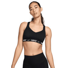 Nike Women's High Support Bra, Black/White 