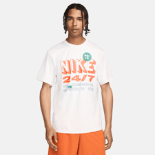 Nike Hyverse Dri-FIT UV Short-Sleeve Fitness Top, Sail 