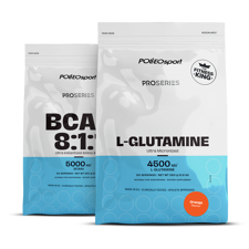 Proseries BCAA 8:1:1, 250 g + Proseries Glutamine, 250 g GRATIS