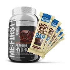Premium Hydrowhey, 908g + 10X High Protein Delicious Bar, Choco Brownie, 60g GRATIS