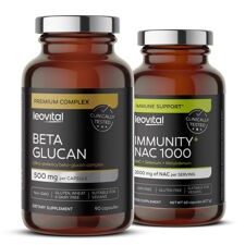Beta Glucan, 90 kapsul + Immunity, NAC 1000, 60 kapsul GRATIS