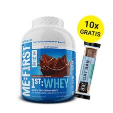 1st Whey, 2270g + 10X zoe Oat Bar, 65g GRATIS