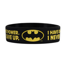 DC Batman, I have one power, I never give up, motivacijska zapestnica