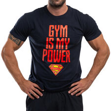 Hero Core T-Shirt, Superman, Gym is My Power 