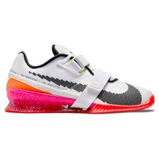 Nike Romaleos 4 SE Weightlifting Shoe, White/Black/Bright Crimson/Pink Blast 