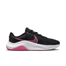 Nike Legend Essential 3 Next Nature Women's Shoes, Black/Pinksicle/Particle Grey 