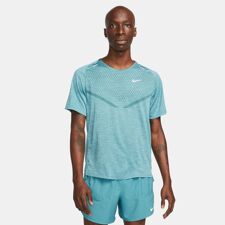 Nike Dri-FIT ADV TechKnit Ultra Running SS Shirt, Faded Spruce 