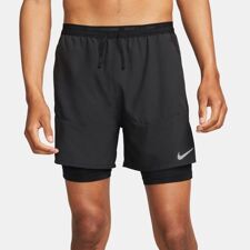 Nike Dri-FIT Stride 7in 2-in-1 Running Shorts, Black 