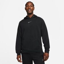 Nike Pro Fleece Training LS Hoodie, Black/Iron Grey 