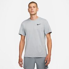 Nike Pro Dri-Fit SS Shirt, Particle Grey/Black 