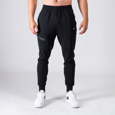 Polleo Men's Atlas Performance Tech Pants, Black 