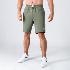 Polleo Men's Prime Comfort Terry Shorts, Green 