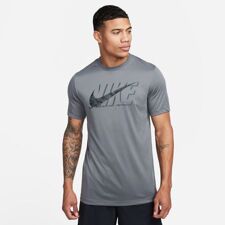 Nike Dri-Fit Camo SS Shirt, Iron Grey 