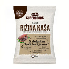 Superfoods оризова каша, какао, 60г
