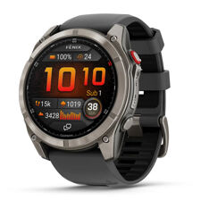 Fenix 8 Pro, 51 mm, AMOLED Sapphire, Titanium, Graphite/Black